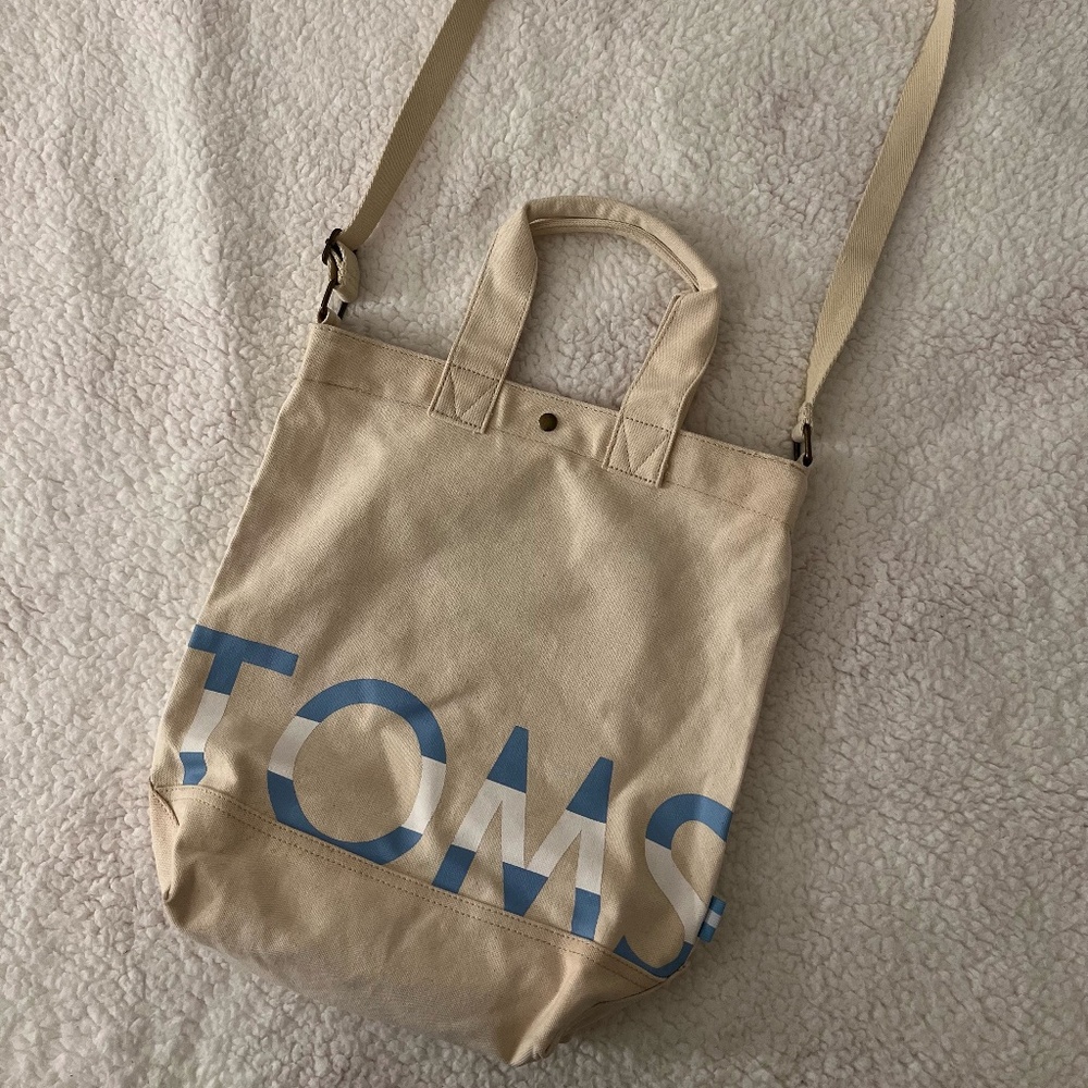 Toms Canvas Tote Bag